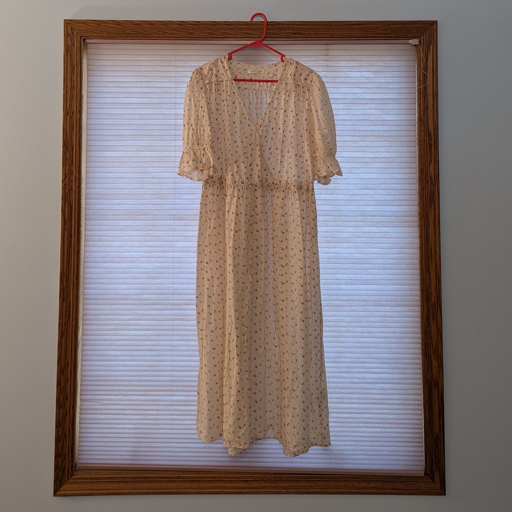 Christy Dawn The Della Dress in Carnelian Aster Garden, XL